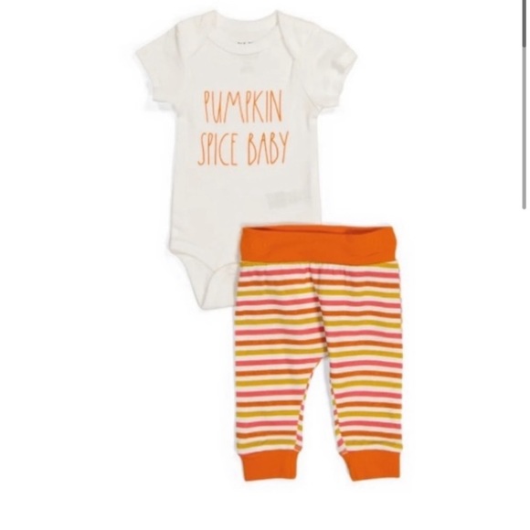 Rae Dunn “Pumpkin Spice Baby” Onesie - Picture 2 of 5
